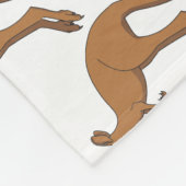 Kangaroo Fleece Deken (Hoek)