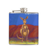 Kangaroo Gifts & Accessoires Heupfles (Voorkant)