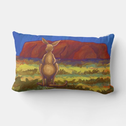 Kangaroo Gifts & Accessoires Kussen (Achterkant)
