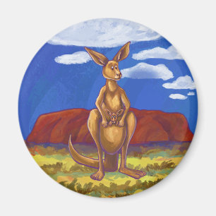 Kangaroo Gifts & Accessoires Magneet