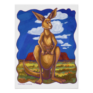 Kangaroo Gifts & Accessoires Perfect Poster