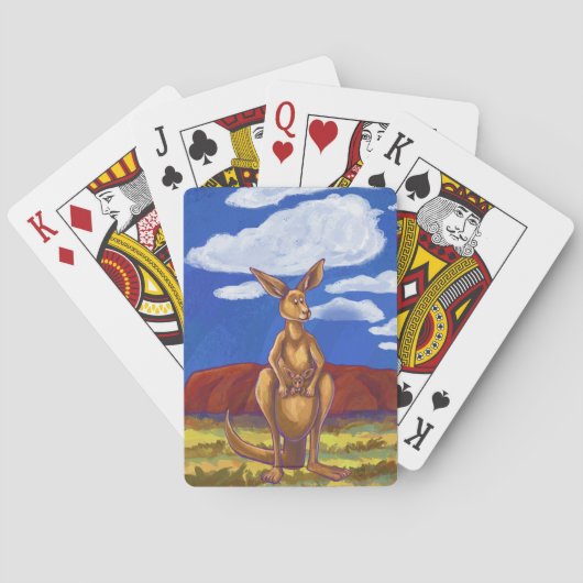 Kangaroo Gifts & Accessoires Pokerkaarten (Achterkant)