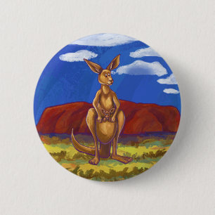 Kangaroo Gifts & Accessoires Ronde Button 5,7 Cm