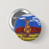 Kangaroo Gifts & Accessoires Ronde Button 5,7 Cm (Voorkant /achterkant)
