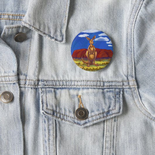 Kangaroo Gifts & Accessoires Ronde Button 5,7 Cm (In situ)