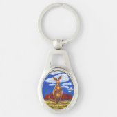 Kangaroo Gifts & Accessoires Sleutelhanger (Voorkant)