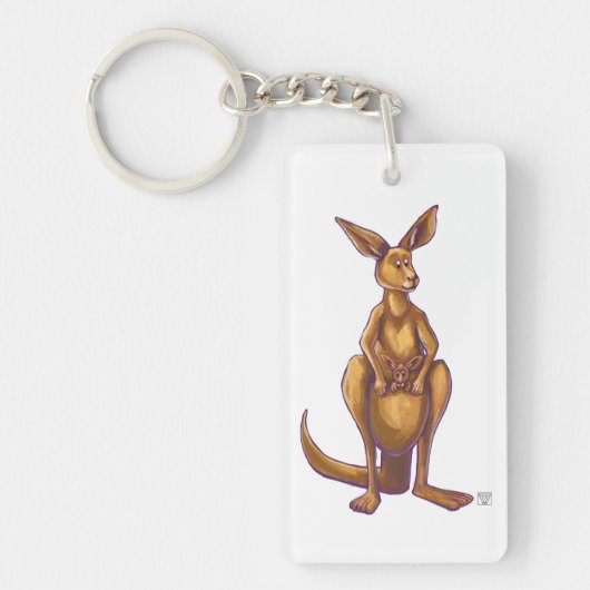 Kangaroo Gifts & Accessoires Sleutelhanger (Voorkant)