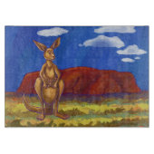 Kangaroo Gifts & Accessoires Snijplank (Voorkant)