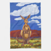 Kangaroo Gifts & Accessoires Theedoek (Verticaal)