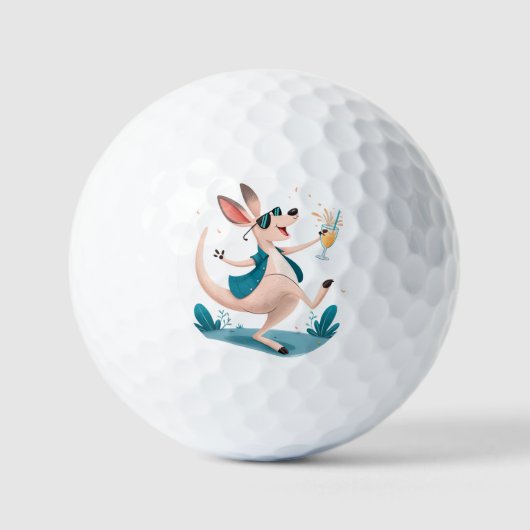 Kangaroo 🦘 golf ⛳ ball ⛳ golfballen (Voorkant)