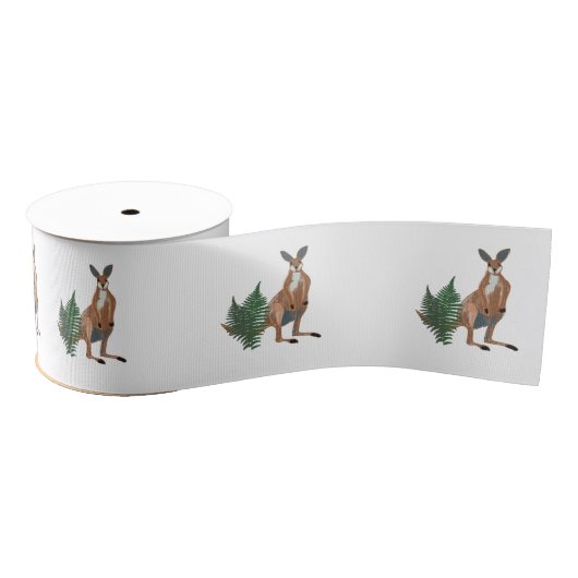 Kangaroo Grosgrain Lint (Spoel)