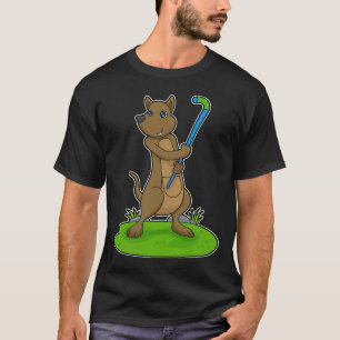 Kangaroo Hockey Hockey stick T-shirt