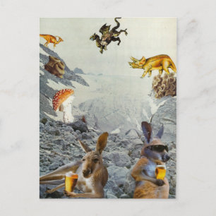 Kangaroo Holiday Briefkaarten