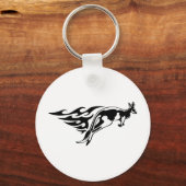 Kangaroo Hopping Sleutelhanger (Voorkant)
