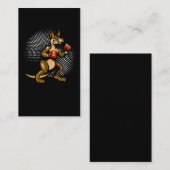 Kangaroo Humor Boxer Animal Fun Boxing Visitekaartje (Voorkant / Achterkant)