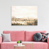 Kangaroo Hunt Canvas Afdruk (Insitu (Woonkamer))