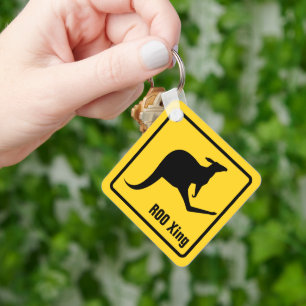 Kangaroo Icon-Sleutelhanger Sleutelhanger