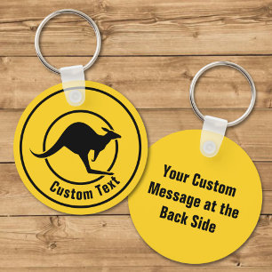Kangaroo Icon-Sleutelhanger Sleutelhanger