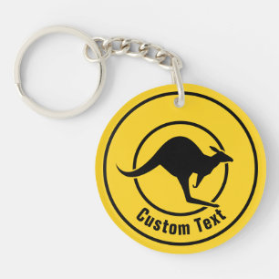 Kangaroo Icon-Sleutelhanger Sleutelhanger