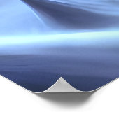 Kangaroo in de sneeuw | AI Art Poster (Hoek)