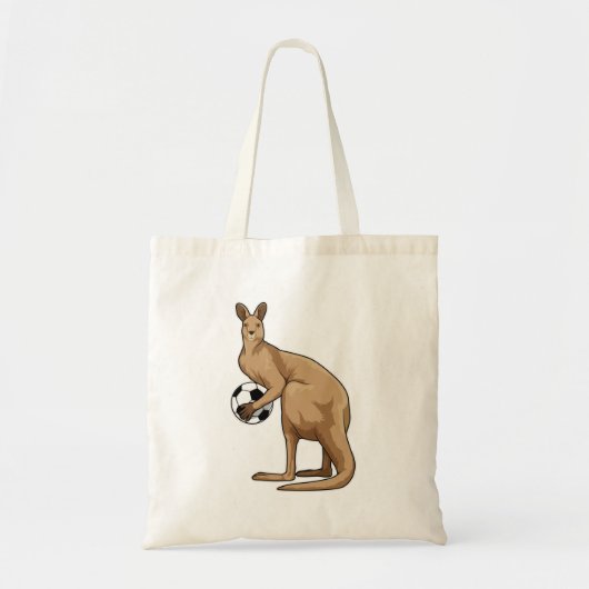 Kangaroo in de sport tote bag (Voorkant)