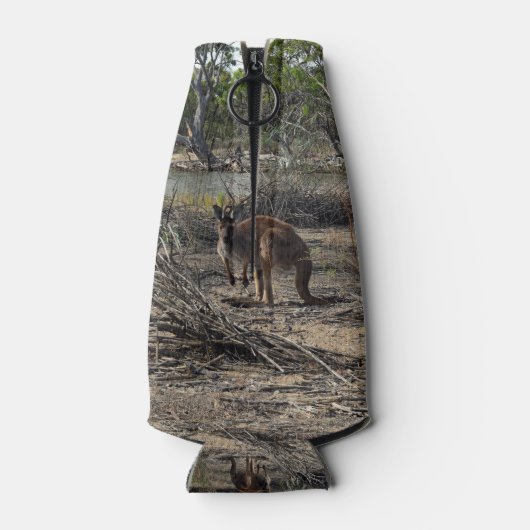 Kangaroo in Outback Australia, Flesjeskoeler (Achterkant)