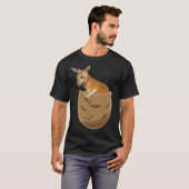 Kangaroo In Pocket Zookeeper Wildlife Animal Zoo T-shirt (Voorkant volledig)