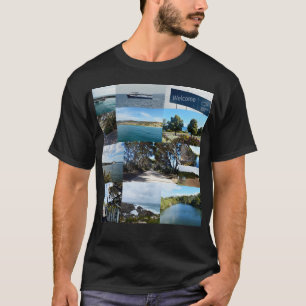 Kangaroo Island, Australië, fotocollage, T-shi T-shirt