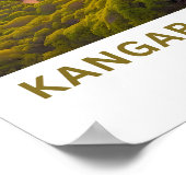 Kangaroo Island Australië Reisprint Poster (Hoek)
