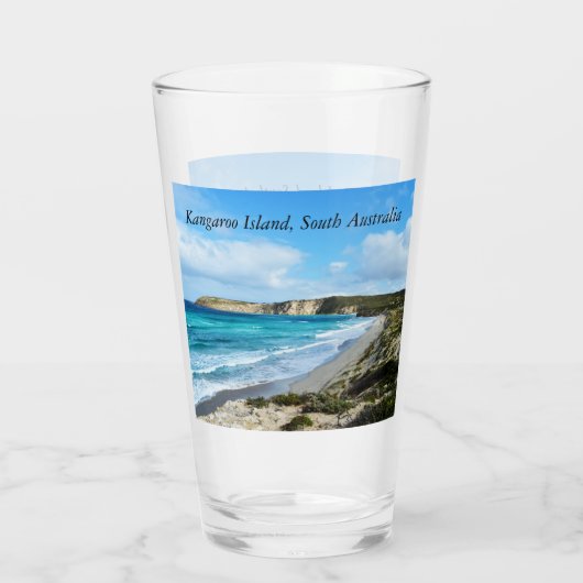 Kangaroo Island, Zuid-Australië, Strand Bries,  Glas (Achterkant)