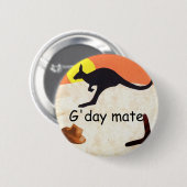 Kangaroo Jillo Ronde Button 5,7 Cm (Voorkant /achterkant)