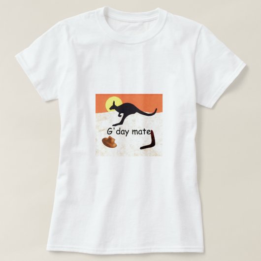 Kangaroo Jillo T-shirt (Design voorkant)