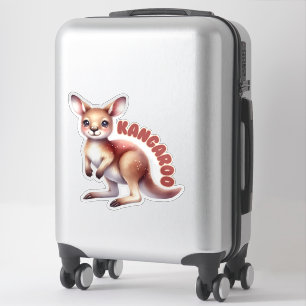 KANGAROO (JOEY) - KINDERKAMER STICKER