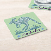 Kangaroo Kartonnen Onderzetters (Schuin)