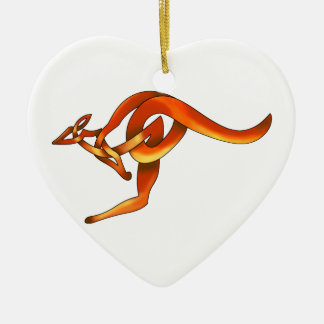 Kangaroo Keramisch Ornament