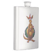 Kangaroo kerstSterrennacht Heupfles (Rechts)