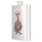 Kangaroo kerstSterrennacht Heupfles (Links)