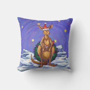 Kangaroo kerstSterrennacht Kussen