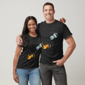 Kangaroo Koala Australië Astronaut Space T-shirt (Unisex)