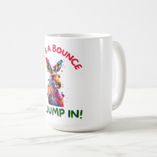 Kangaroo Koffiemok (Voorkant rechts)