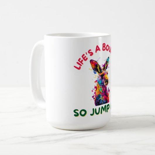 Kangaroo Koffiemok (Voorkant links)