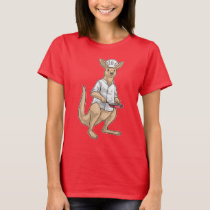 Kangaroo kookpan koken t-shirt