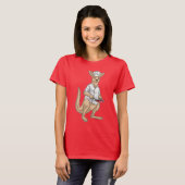 Kangaroo kookpan koken t-shirt (Voorkant volledig)