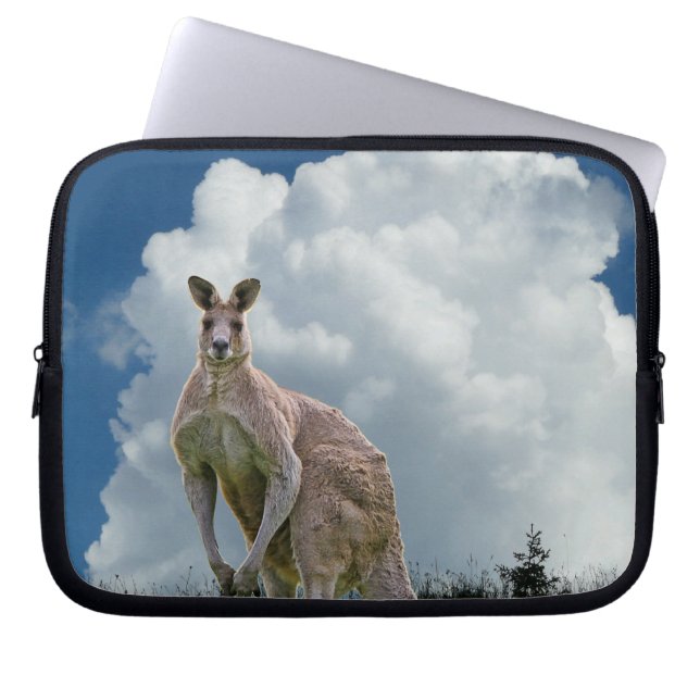 Kangaroo-laptophoes Laptop Sleeve (Voorkant)
