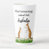 Kangaroo Latte Mok (Voorkant)
