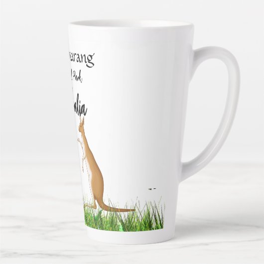Kangaroo Latte Mok (Rechts)