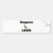 Kangaroo Lover Bumpersticker (Voorkant)