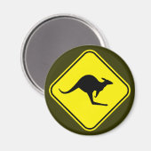 Kangaroo Magneet (Voorkant / Achterkant)