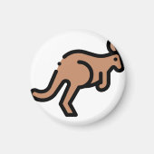 Kangaroo Magneet (Voorkant)