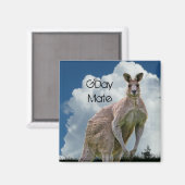 Kangaroo Magnet (Voorkant / Achterkant)